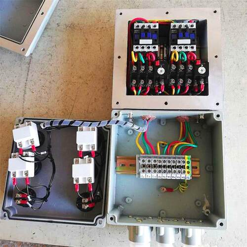 2回路防爆控制箱操作箱380V3KW电机风机水泵马达现场防爆电器箱