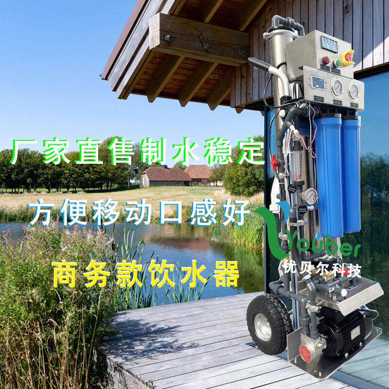 营救救援手推式水质过滤净化造水机去离子反渗透净水设备