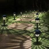 太阳能地埋灯户外防水草坪庭院景观灯院子地插式 花园灯防水露营氛