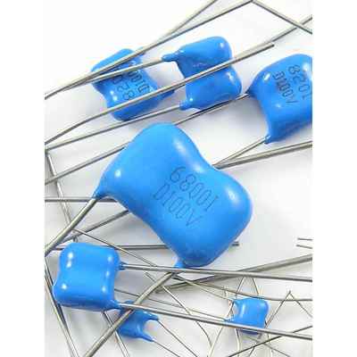 Elecfish银云母电容器100V1Pf 10000Pf音频发热蓝色经典Cmdb2A列