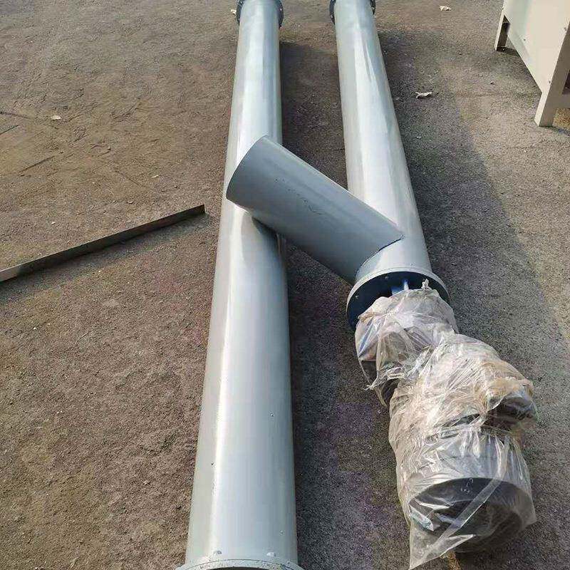 厂家供应219管式螺旋输送机 螺旋输送机 矿用砂石螺旋输送给料机