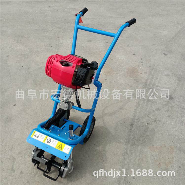 果园大棚手扶式旋耕机 小型微型旋耕松土机 农用小型微耕机