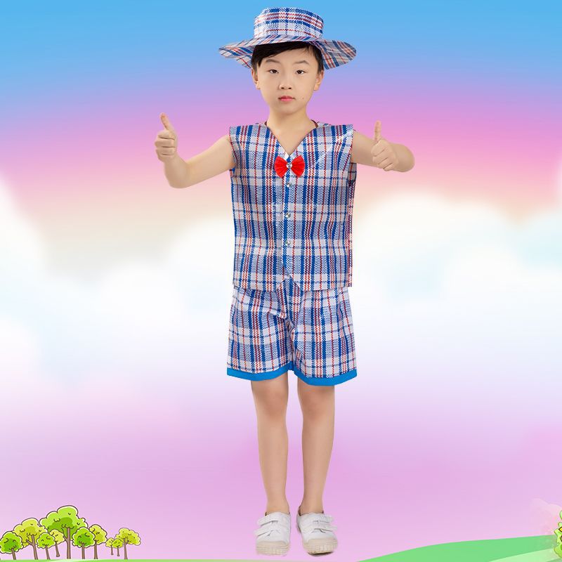 亲子装时装秀幼儿园儿童演出服