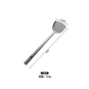 不锈钢打菜勺厨师专用长柄炒菜锅铲大勺壳大马勺食堂分菜勺打汤勺