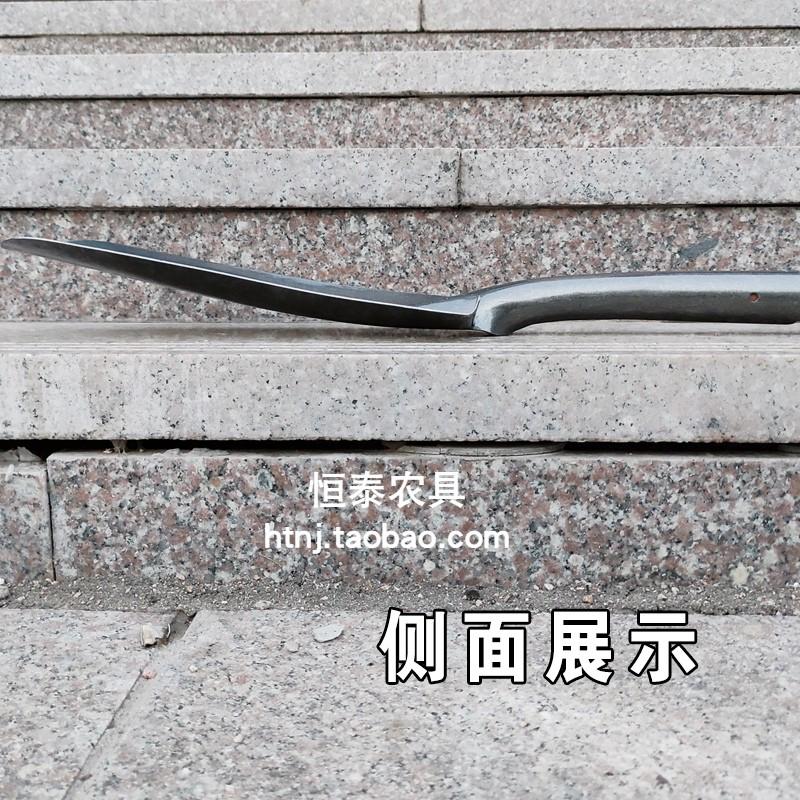 赶海铲子野外铁锹窄口加长加厚农用深挖地挖土挖树户外锰钢铁锨
