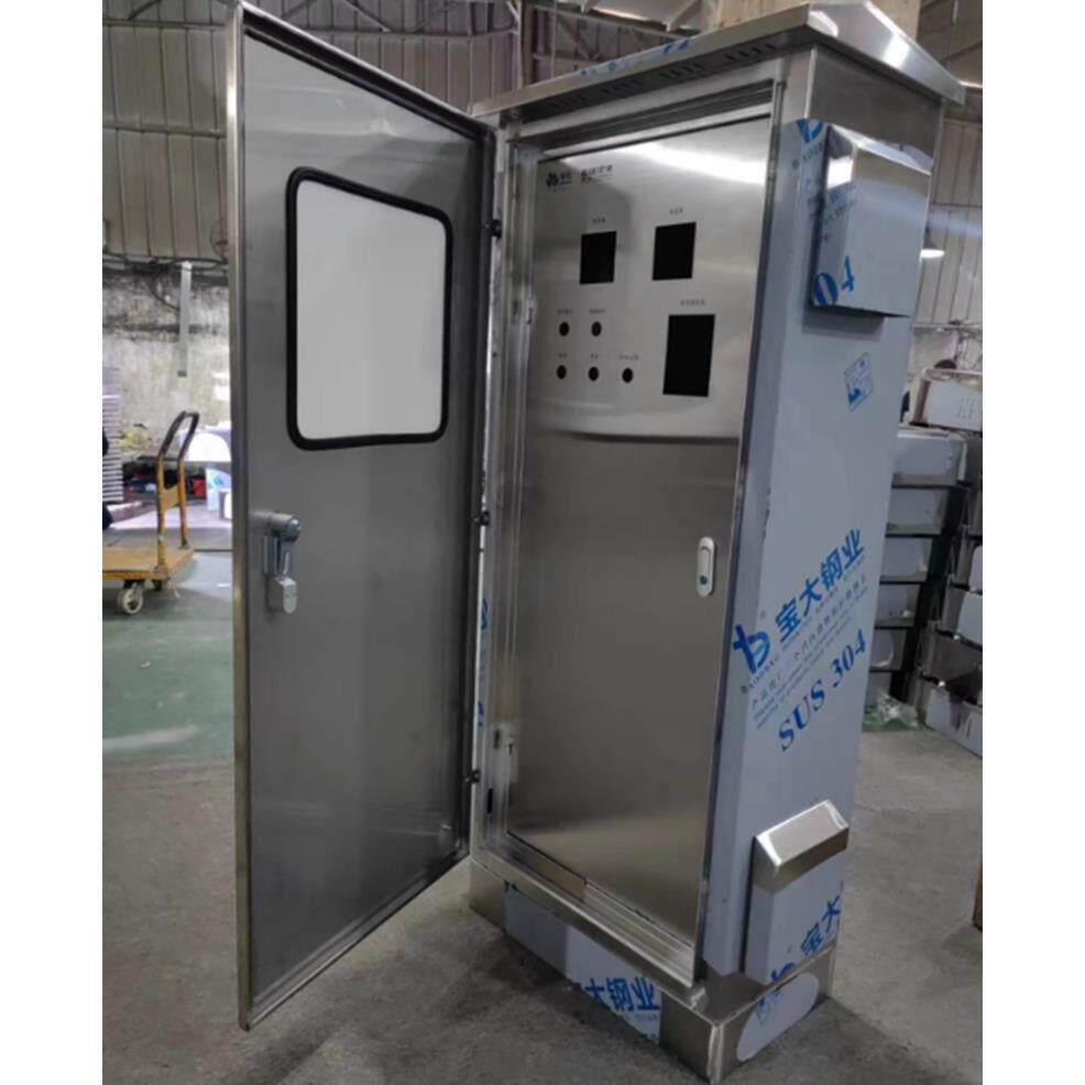 kt户外不锈钢配电箱室外双层门防雨水控制箱仪表按钮电控箱明