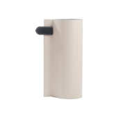 简约现代北欧风皮质花器玻璃内胆插干花花瓶水培花瓶新房桌面摆件