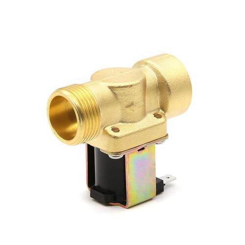 6分全铜电磁阀常闭进水阀智能卫浴DC12V高温管道工程水阀G3/4厂家