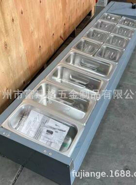 快餐保温台商用不锈钢保温汤池电热食堂打菜热菜售饭台快餐保温车