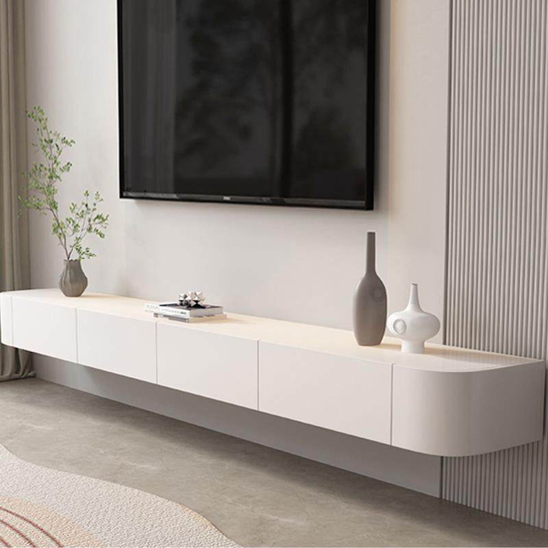 全实木悬空电视柜挂墙壁挂式客厅卧室悬挂小户型岩板悬浮电视机柜