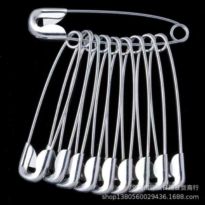 4号简易大号别针儿童安全别针扣针固定衣服保险小曲别针回形针