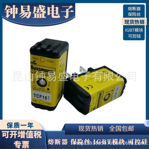 BUSSMANN延时熔断器TCF6 /15 / 20 / 30RN 600V