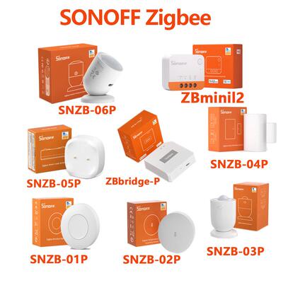 SONOFF Zigbee系列传感器SNZB-06P SNZB-01P SNZB-02P ZBminir2
