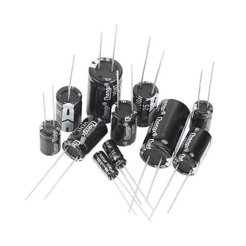 直插铝电解电容器10/16V/25/35/50v/10uF22/47/100/220uF470/2200