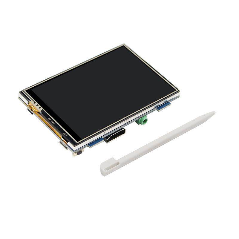树莓派4代显示屏3.5寸显示器即插即用Raspberry Pi 3B+背光调节