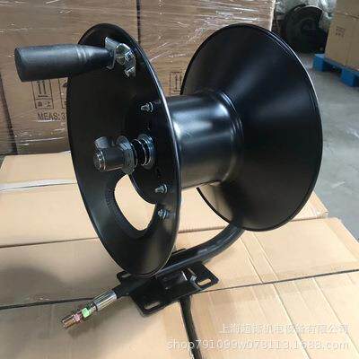 高压清洗机手摇卷盘30M60M卷管器高压水管收钢丝管卷盘绕线器