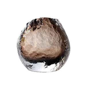 意式水晶轻奢琉璃玻璃花瓶简约花器餐桌玄关客厅样板间装饰品摆件