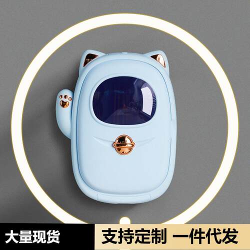 紫外线消毒筷子笼沥水篓带烘干厨房塑料壁挂式餐具盒沥水烘干