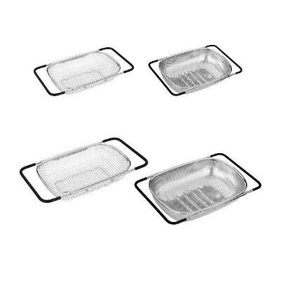 Sink Drain Rack Stainless Steel Draining Rack Sponge Drying