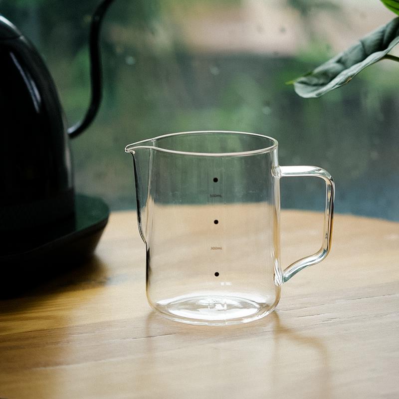 透明拉花杯玻璃刻度打奶泡专用杯咖啡拉花缸量杯尖嘴可微波炉加热图片