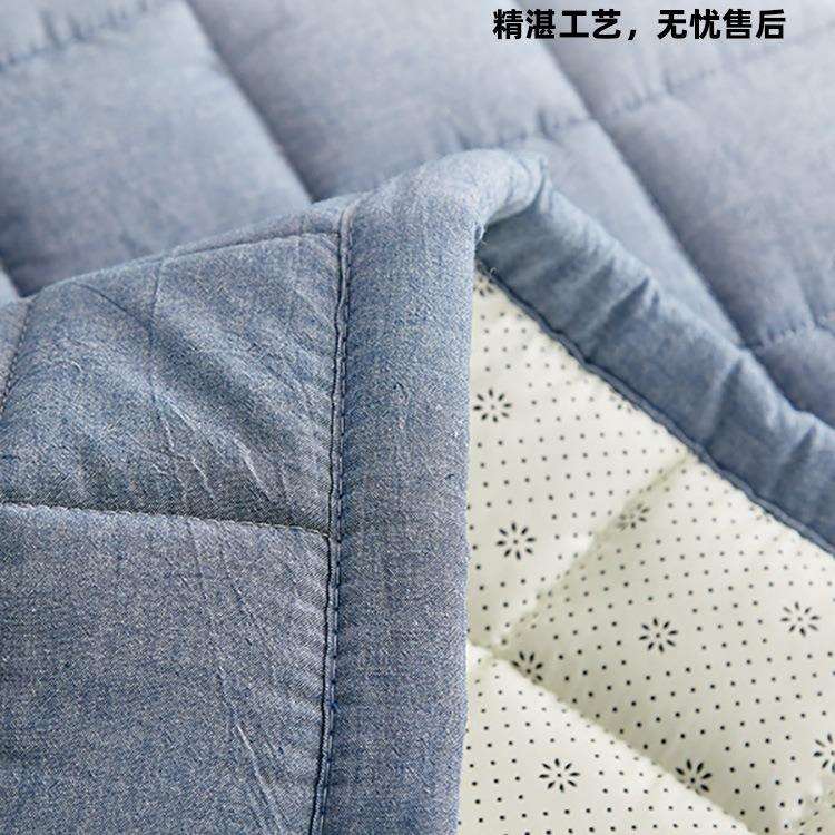 全棉床垫软垫薄款家用席梦思保护垫被榻榻米褥子纯棉防滑铺床褥子