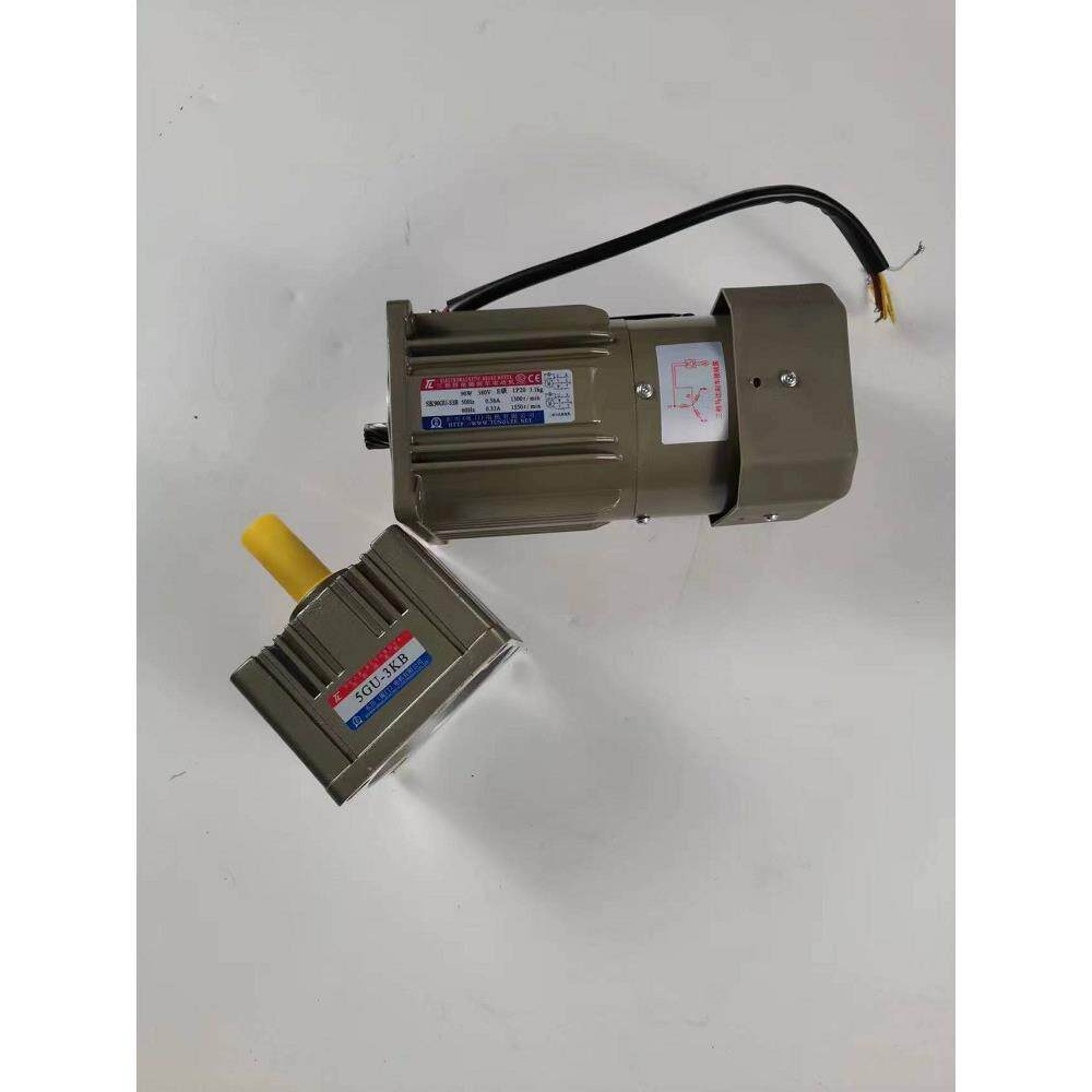 厦门减速电机5I90GU-S3B+5GU-3B三相异步附电磁刹车电动机