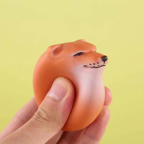 Creative Shibako Dog Egg Squishy Fidget Toy Realistic Egg Sh