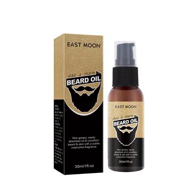 EAST MOON Mustache Care Oil - Men's Facial, Sideburns, and F
