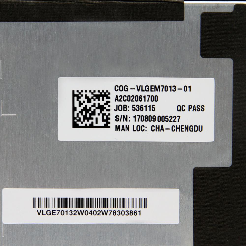 7寸COG-VLGEM7013 A2C02061700 CHA-CHENGDU车载中控导航液晶屏