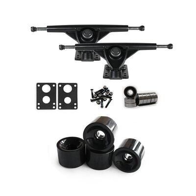 冲浪板7inch 长板UB支架70mm 滑板轮套装含轴承35mm桥钉6mm垫片