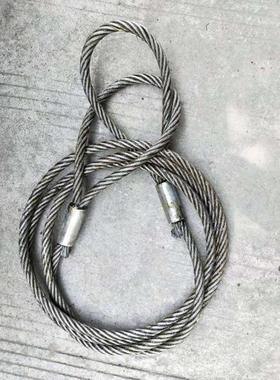 手工编织行吊塔吊装起重插编钢丝绳绳套mmmmmm-mm包邮