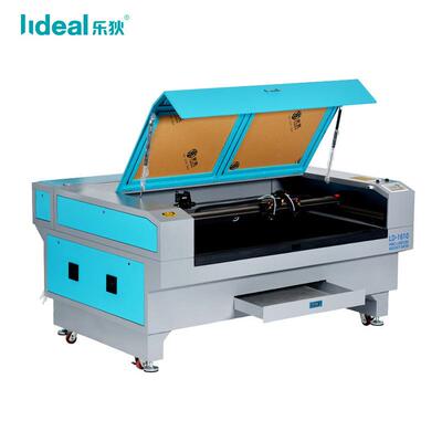LidealCo2激光切割机玻璃木板布料皮革切割工艺品雕刻机1610