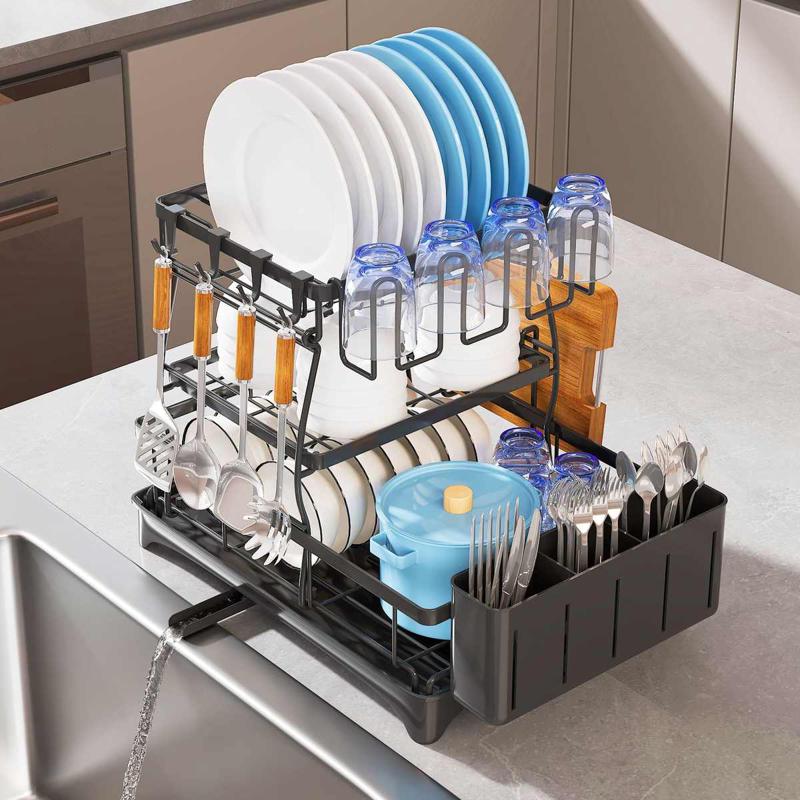 杯整理 沥水架置台面物碗碟架收纳勺多功能批发架筷厨房厨房厂家