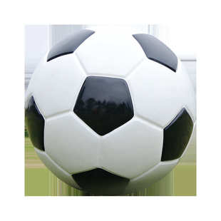 玻璃钢仿真雕塑篮球摆件操场学校户外草坪排球足球模型景观园林