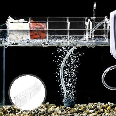 Fish Tank Filter Water Purification Box Acrylic Aquarium