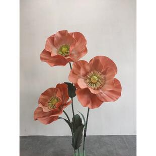 户外防水eve大型纸艺仿真花婚庆摄影道具婚礼布置商业美陈