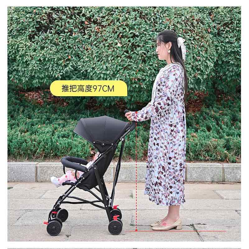 手推车婴儿超轻便超小童车可坐携带折叠简易避震宝宝小孩夏季