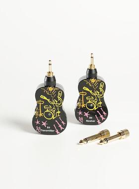 B9吉线传输系统电吉他线他拾音器U2.4G电声乐器段线收OME发器