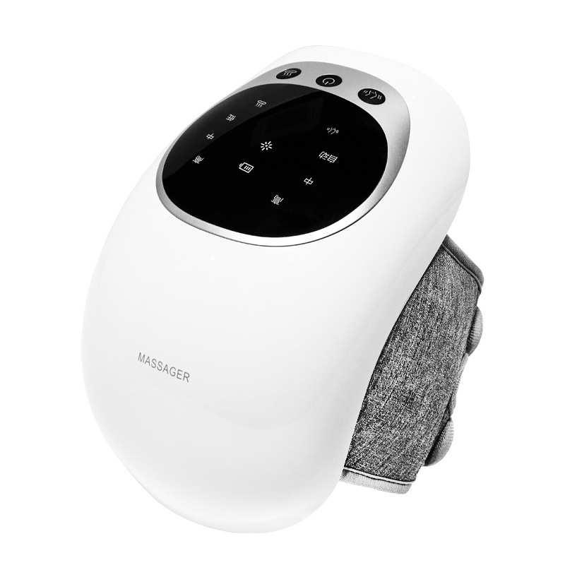 批发膝盖按摩器 充电振动按摩仪家用加热护膝理疗膝关节按摩仪