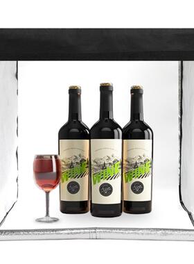 摄影棚小型迷你柔光箱40/60/80CM LED摄影箱拍照灯箱摄影器材套装