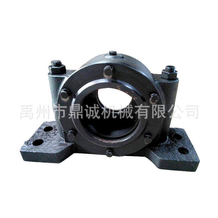 皮带机滚筒轴承座传动滚筒轴承座铸铁大量现货供应