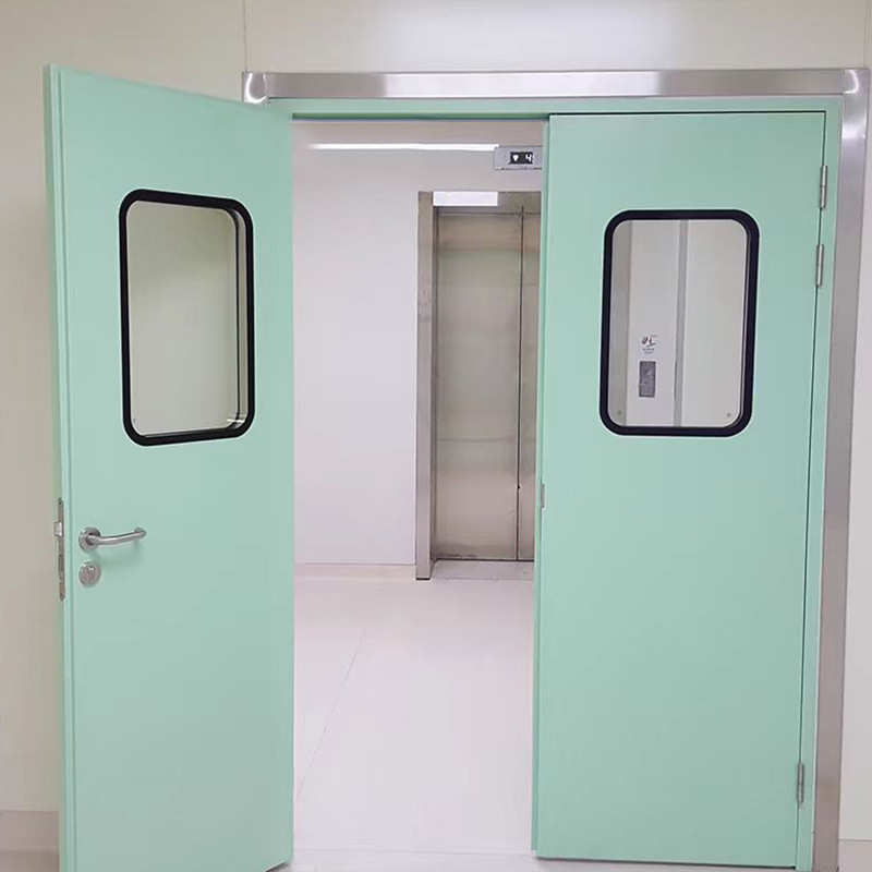 实验室钢制门洁净门医院病房产房门无尘车间单双开洁净钢质气密门