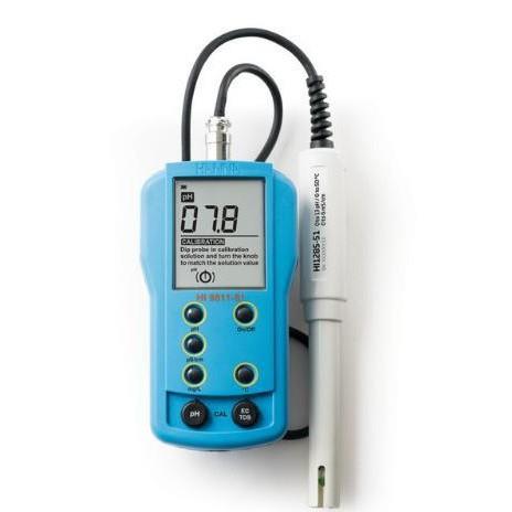 哈纳HI9811pHECTDS温度测定仪酸碱度计电导率计固体溶解量