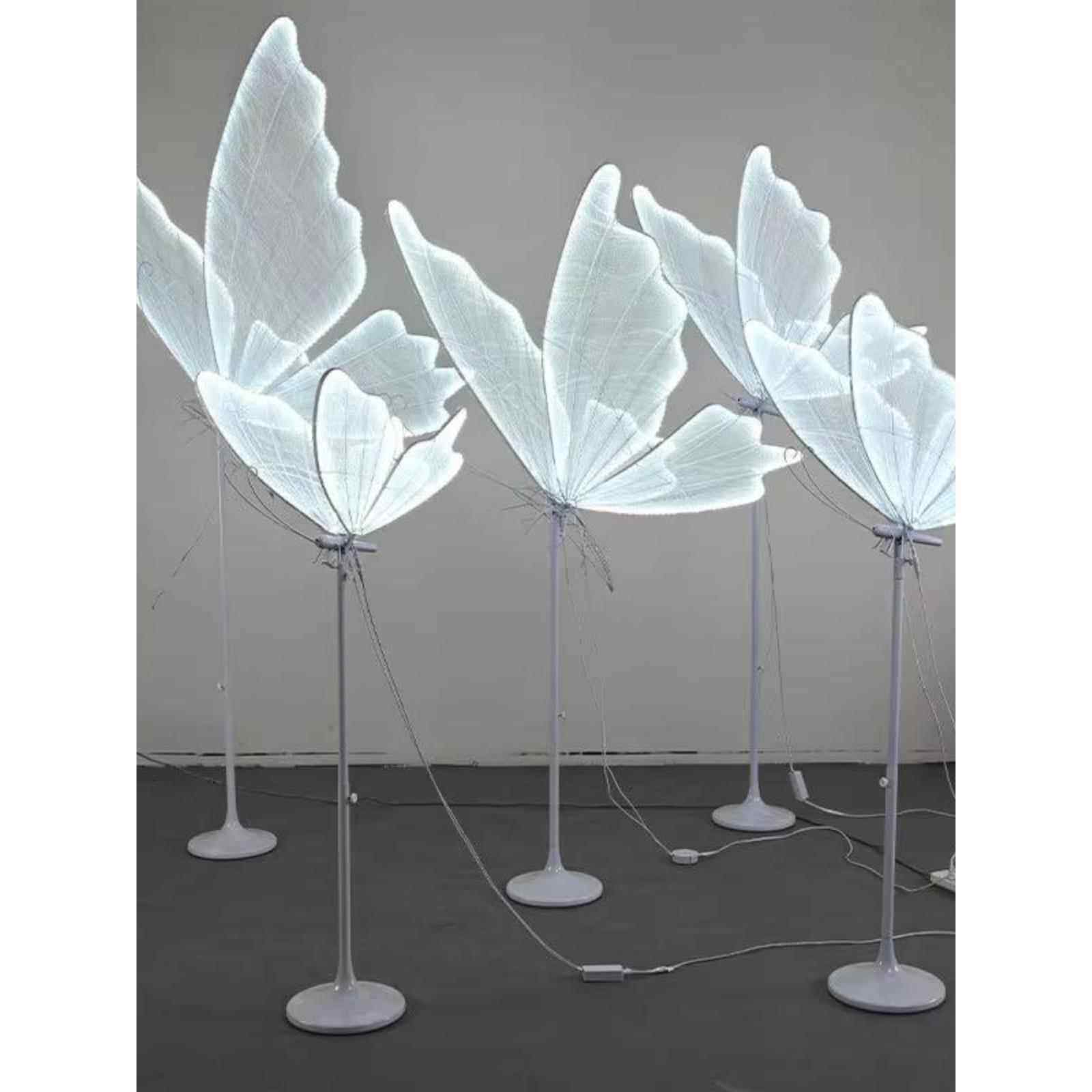 舞台发光蝴蝶铁艺路引灯婚庆场景布置装饰婚礼堂吊灯摆件道具两用,节庆用品/礼品,路引,淘宝优惠券,粉丝福利购,淘宝优惠卷