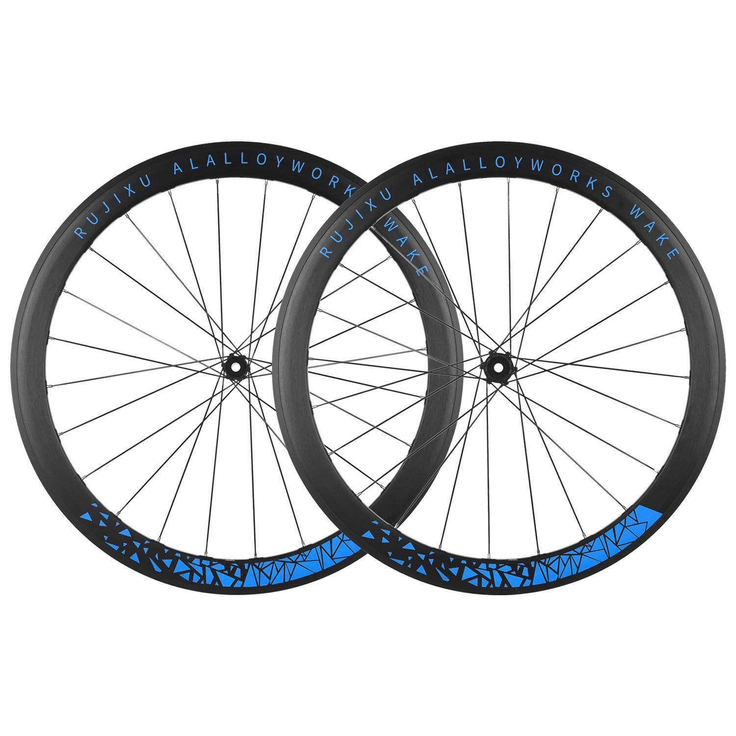 700C锐杰逊棘轮36T框高30/40/50mm公路车V/C圈刹碟刹轮组直拉轮组