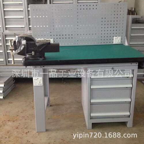 车间重型工作台操作台防静电工作台抽屉钳工台车间流水线检验桌