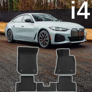 M50 2025款 适用于宝马BMW i4右舵脚垫XPE卡固全天候地毯2022