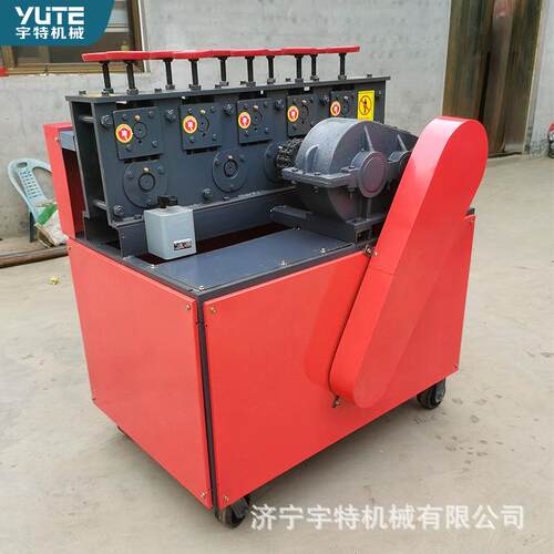 钢筋调直机GT4-14变频小型圆管调直除锈刷漆一体设备调直切断机