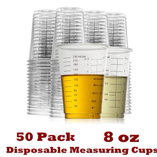 Disposable Measuring Cups Multipurpose Mixing Cooking Baking