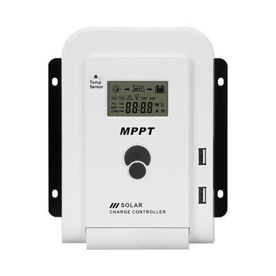 MPPT太阳能控制器10A-60A自动识别12V/24V/36V/48V离网光伏MPQ